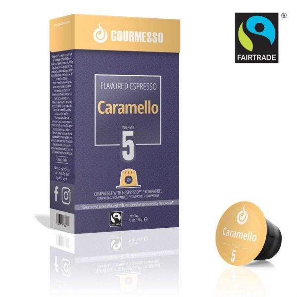 Capsule Gourmesso – Caramello - compatibile Nespresso - 10 capsule