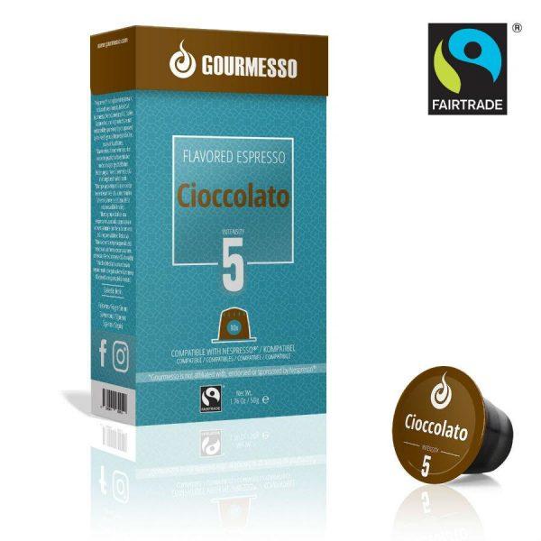 Capsule Gourmesso – Cioccolato - compatibile Nespresso - 10 capsule
