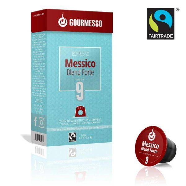 Capsule Gourmesso – Messico Blend Forte - compatibile Nespresso - 10 capsule