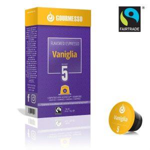 Capsule Gourmesso – Vaniglia - compatibile Nespresso - 10 capsule