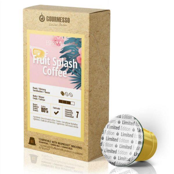 Capsule Gourmesso –Fruit Splash Coffee - Ediție limitată - compatibile Nespresso - 10 capsule