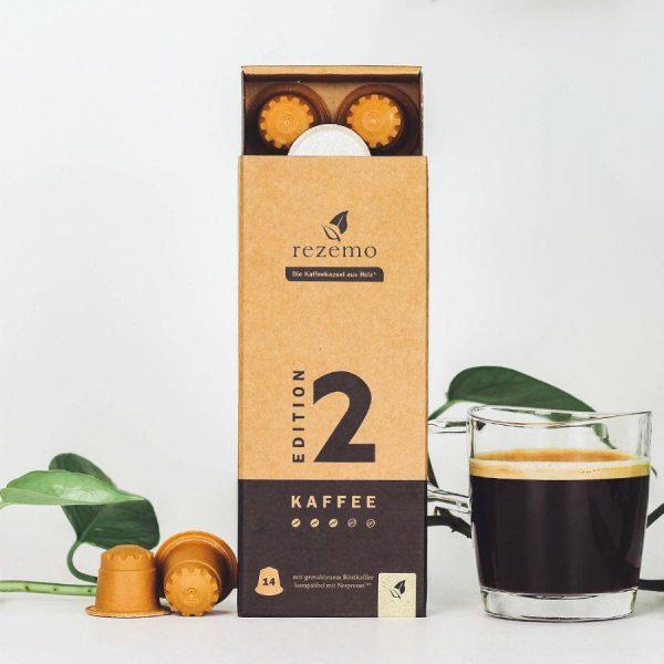 Capsule rezemo – Kaffee Edition 2 - compatibile Nespresso - 14 capsule