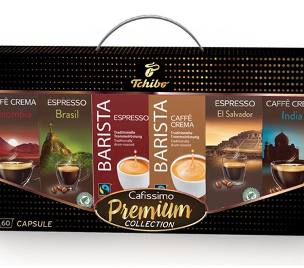 Capsule cafea Tchibo Cafissimo_pachet Premium Collection_60 capsule