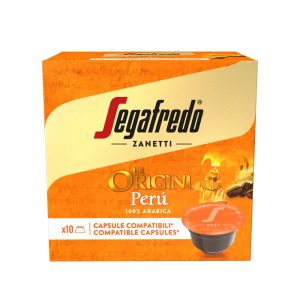 Capsule cafea Segafredo Zanetti_LE ORIGINI Peru_compatibile Dolce Gusto_10 capsule