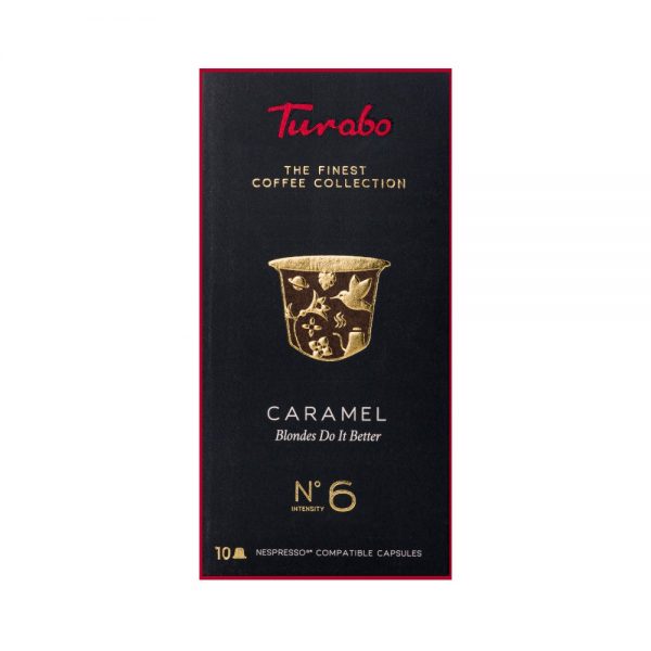 Capsule cafea_Turabo Caramel_compatibile Nespresso_10 capsule