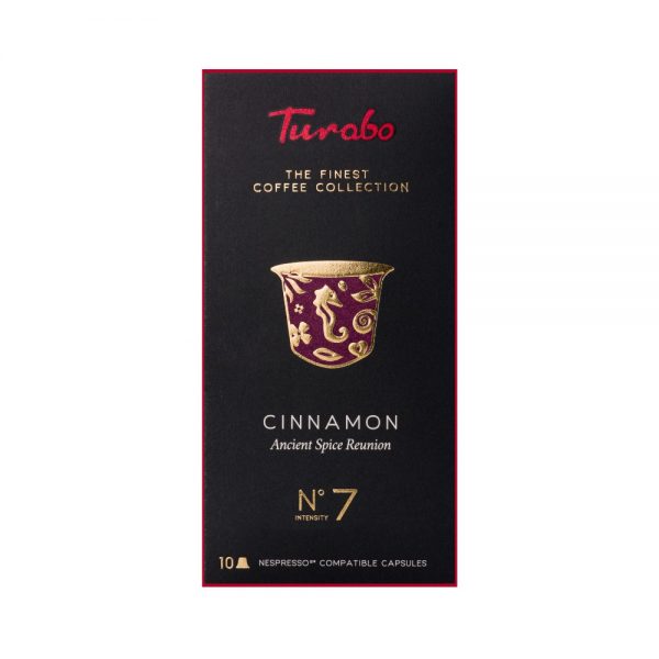 Capsule cafea_Turabo Cinnamon_compatibile Nespresso_10 capsule
