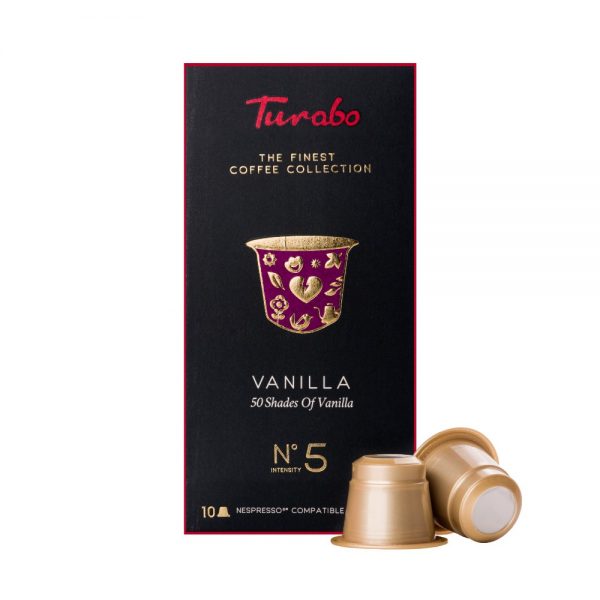 Capsule cafea_Turabo Vanilla_compatibile Nespresso_10 capsule