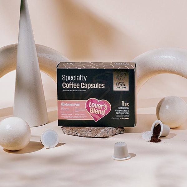 Capsule cafea de specialitate Olivo Lover’s Blend, compatibile Nespresso, 24 capsule