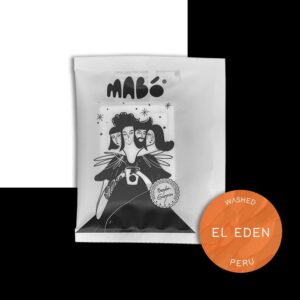 Cafea de specialitate MABÓ Peru El Eden DRIP BAG, 10 plicuri